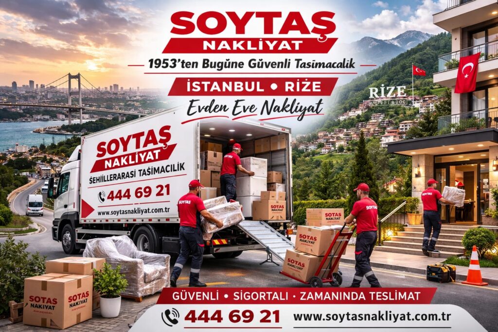 istanbul rize evden eve nakliyat